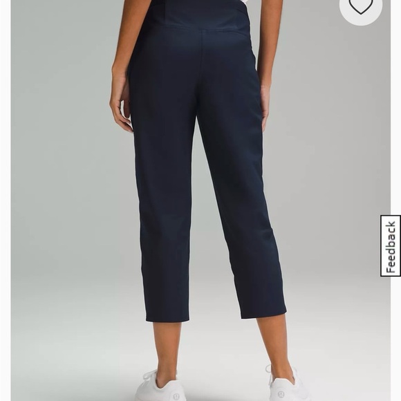 Lululemon Athletica Dark Blue Capris - Picture 4 of 10